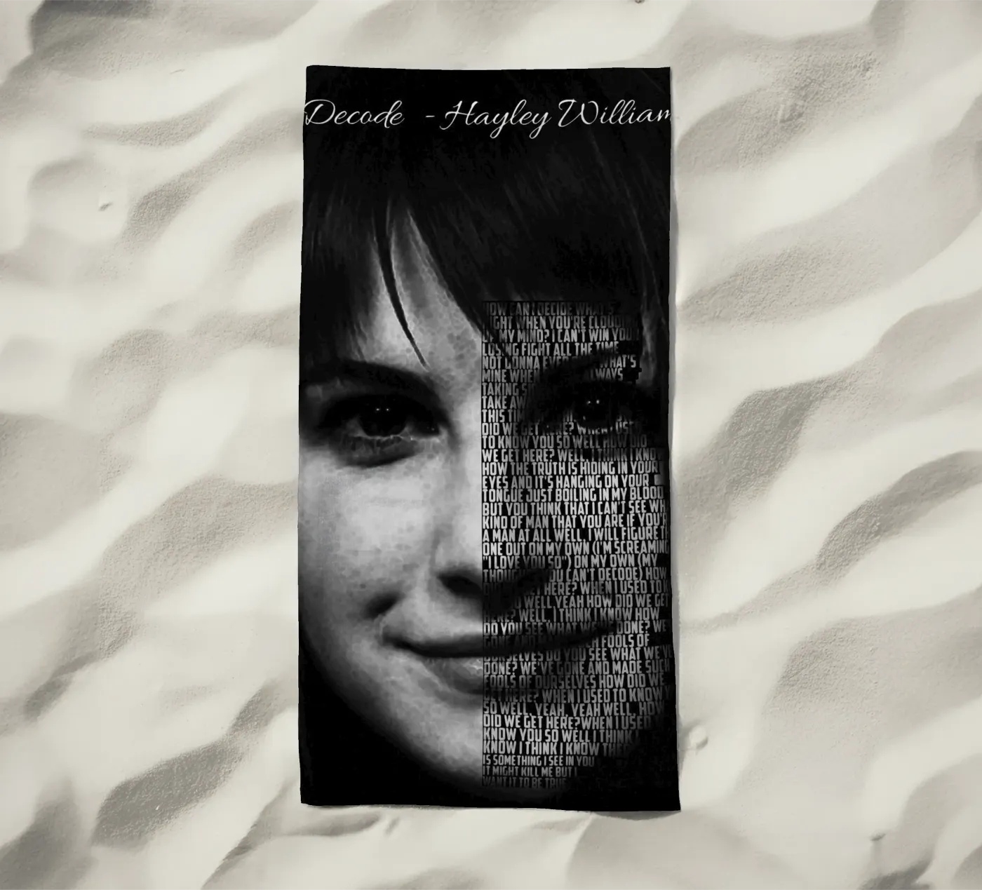 Décoder serviette de plage de Gunawan Rb