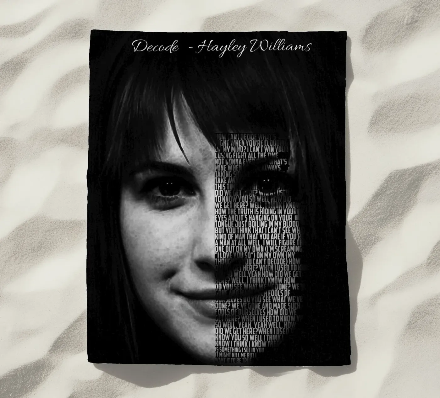 Décoder serviette de plage de Gunawan Rb