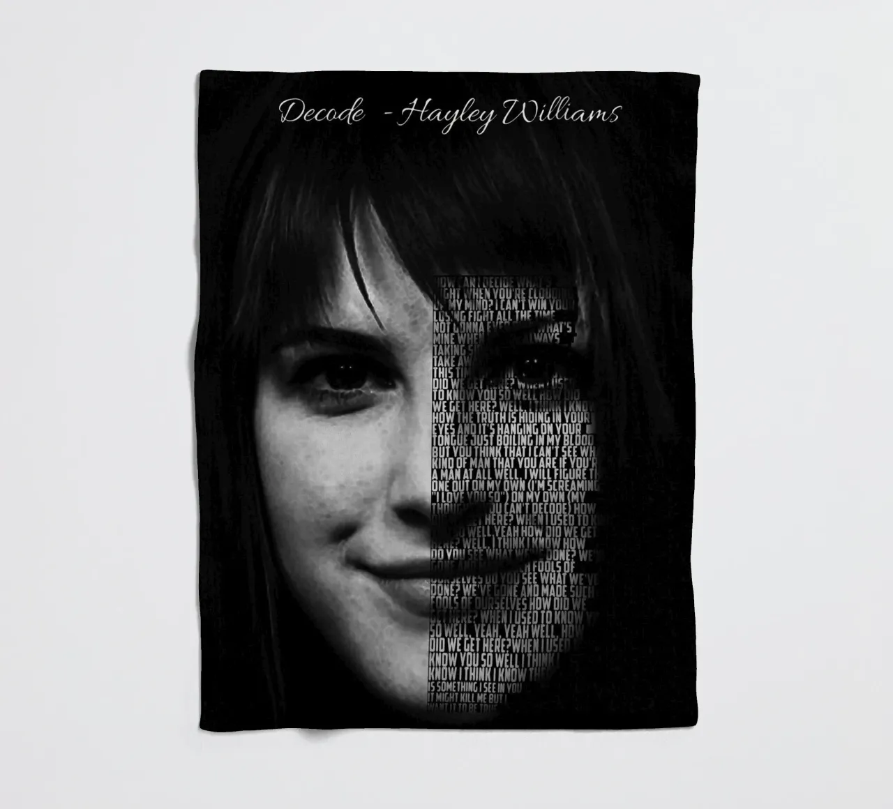 Decodeer fleecedeken van Gunawan Rb