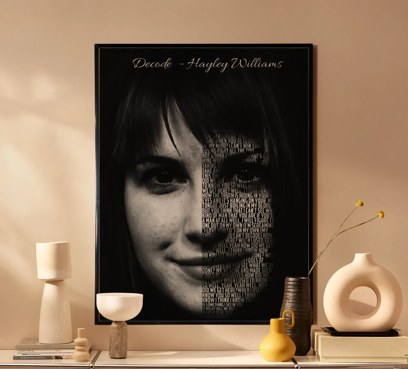 Decode Poster von Gunawan Rb