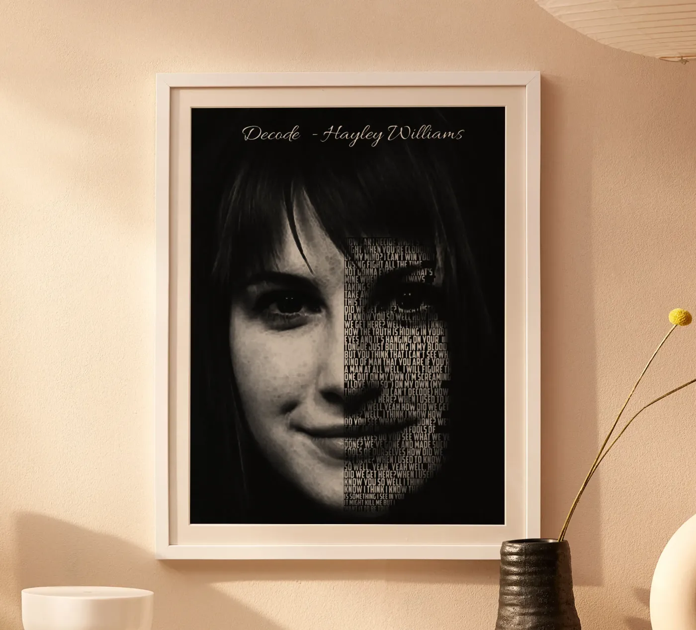 Decode Poster von Gunawan Rb