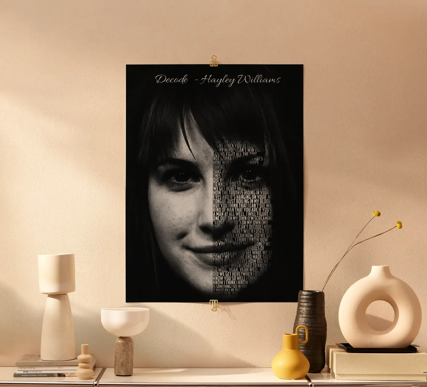 Decode Poster von Gunawan Rb
