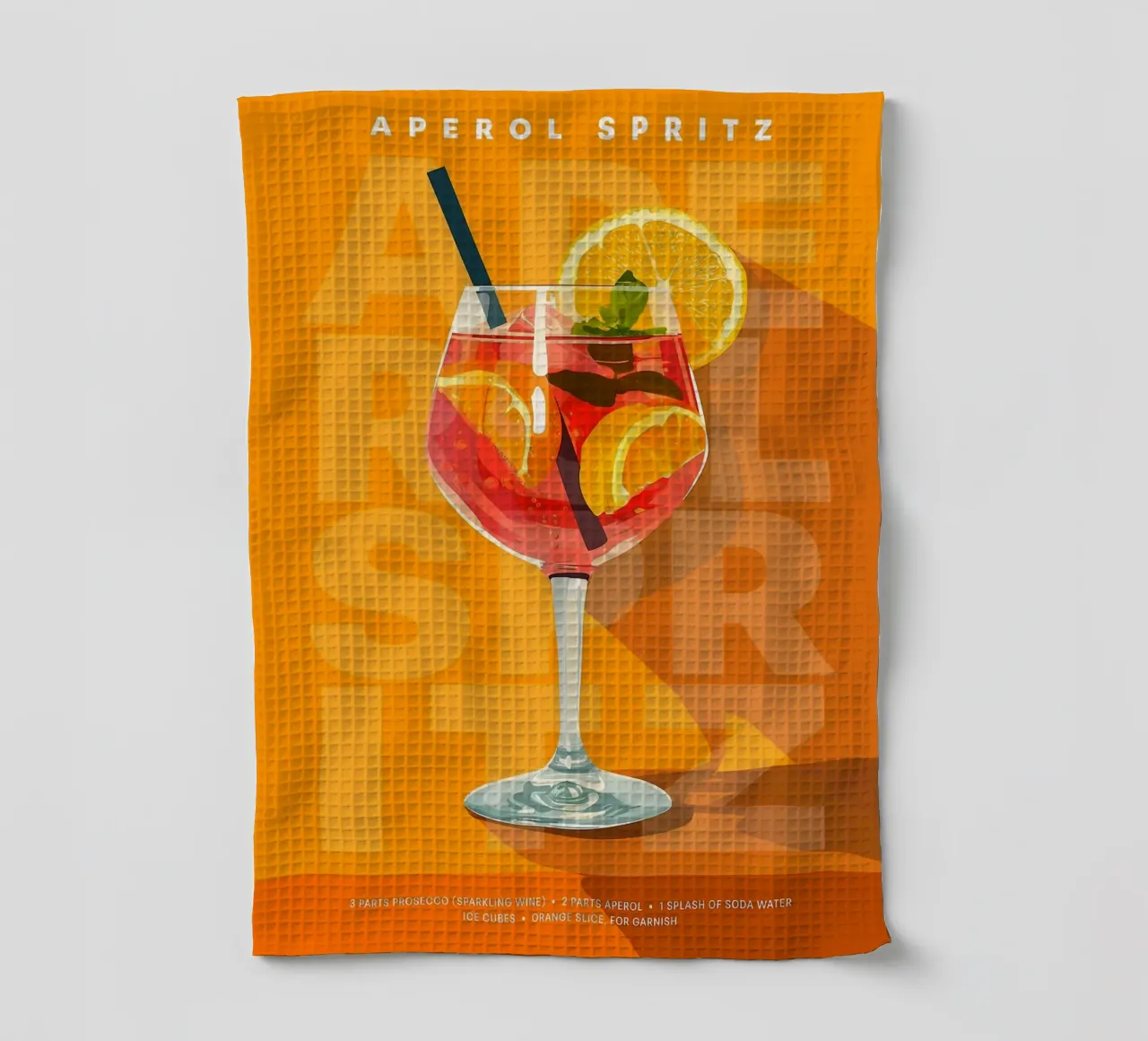 Spritz Aperol classico canovaccio da cucina da kakaka