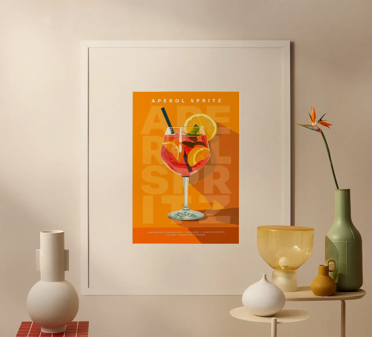 Spritz Aperol classico carta hahnemühle da kakaka
