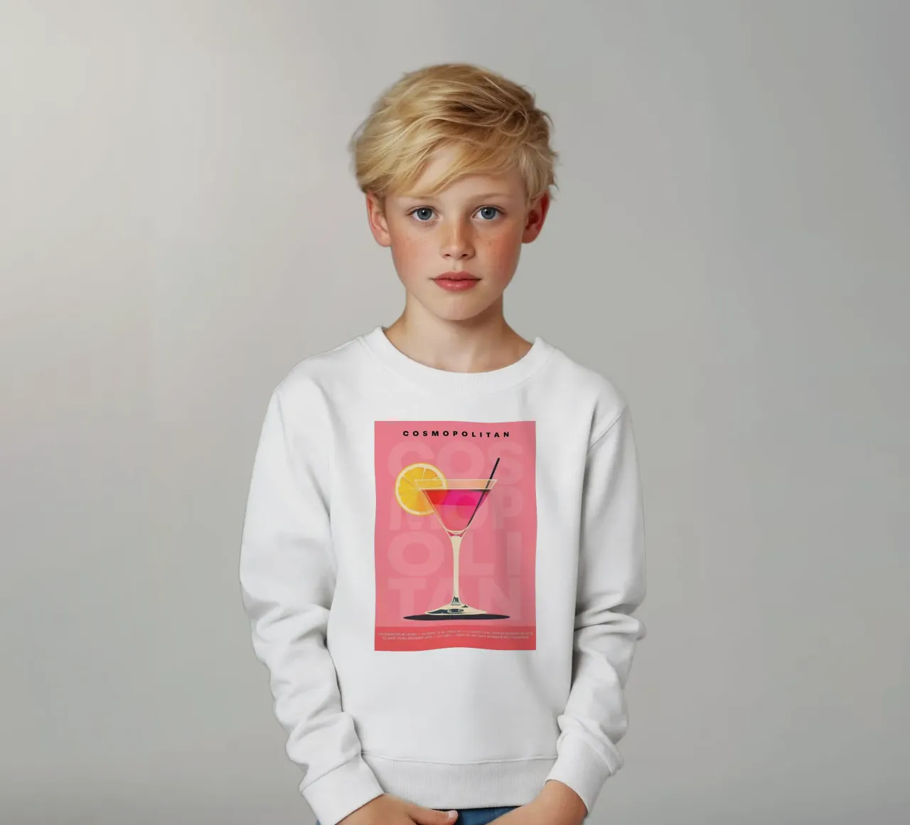 Cosmopolita classico felpa bambino da kakaka