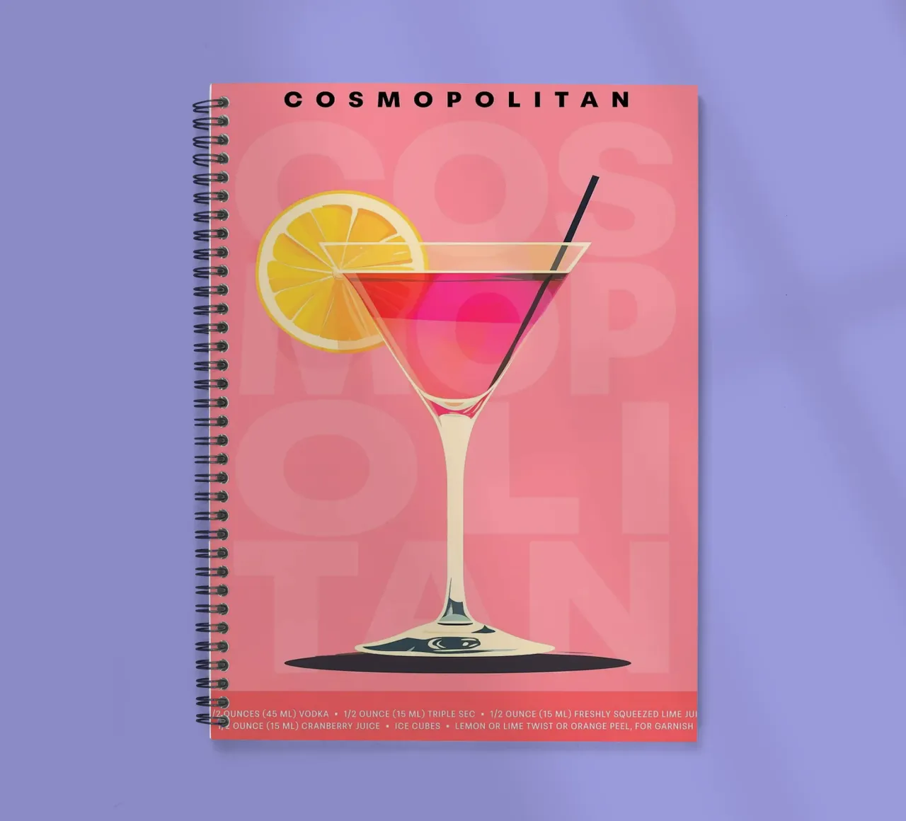 Cosmopolita classico diario ad anelli da kakaka