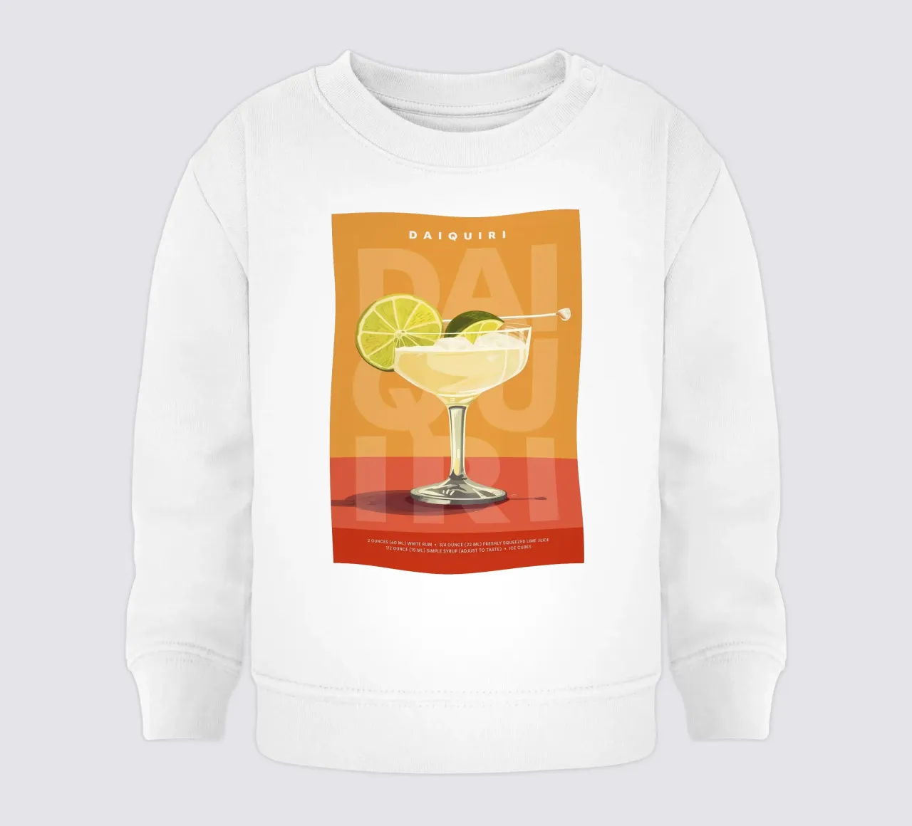 Daiquiri classico felpa neonato da kakaka