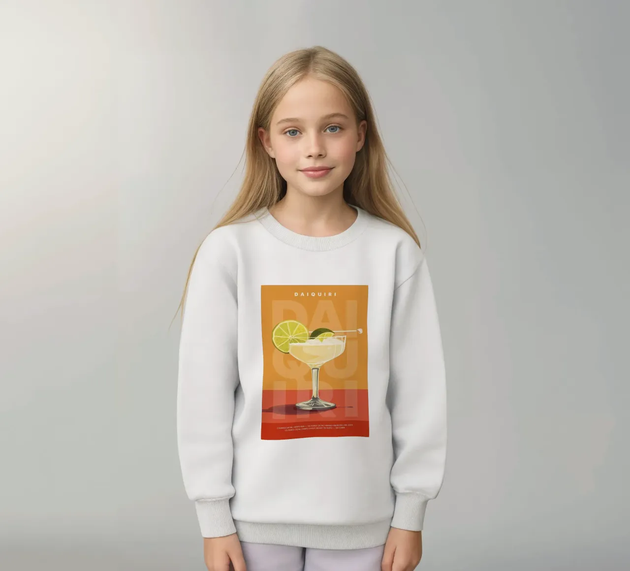 Daiquiri classico felpa bambino da kakaka