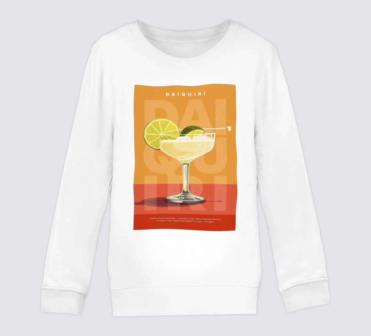 Daiquiri classico felpa bambino da kakaka
