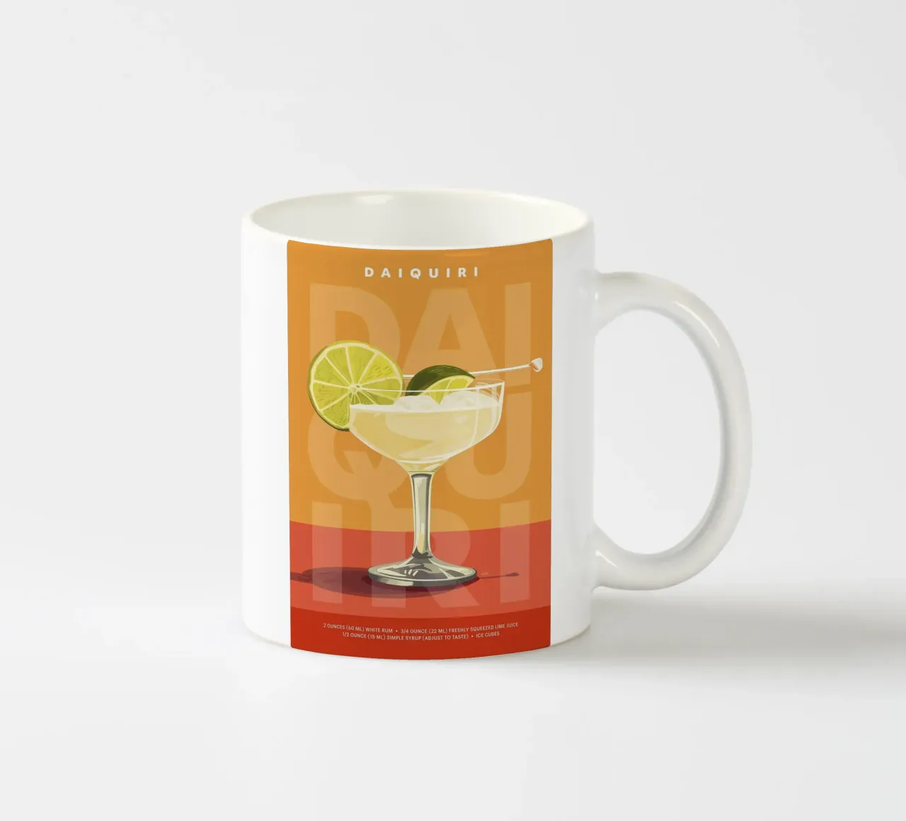 Daiquiri classico tazza in ceramica da kakaka