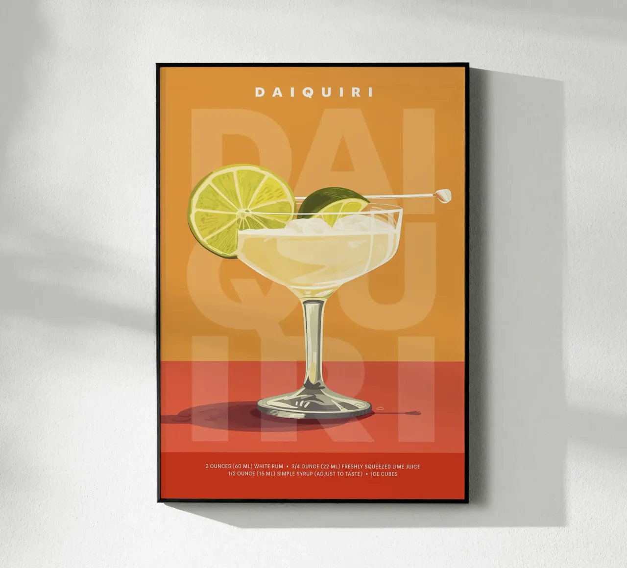 Daiquiri classico plexiglass da kakaka