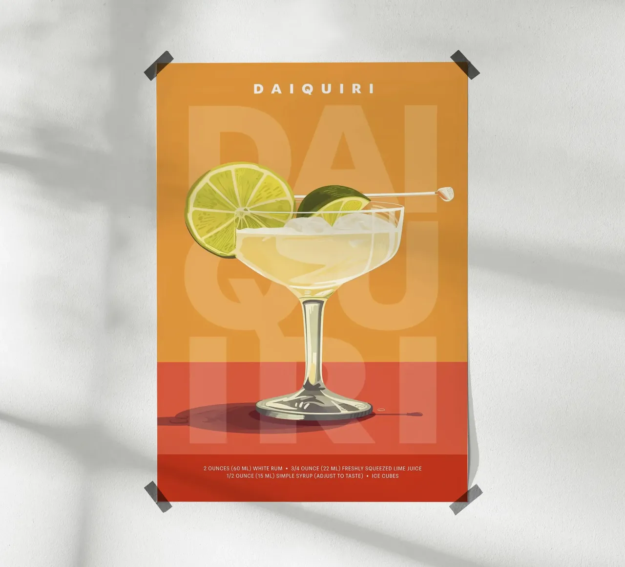 Daiquiri classico carta hahnemühle da kakaka