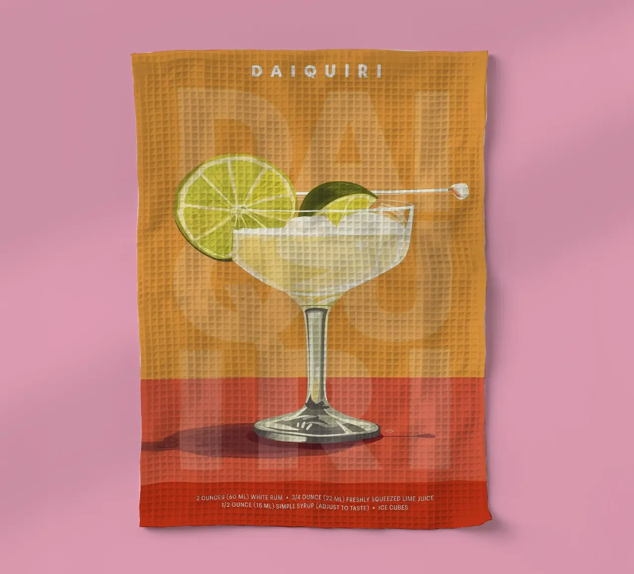 Daiquiri classico canovaccio da cucina da kakaka