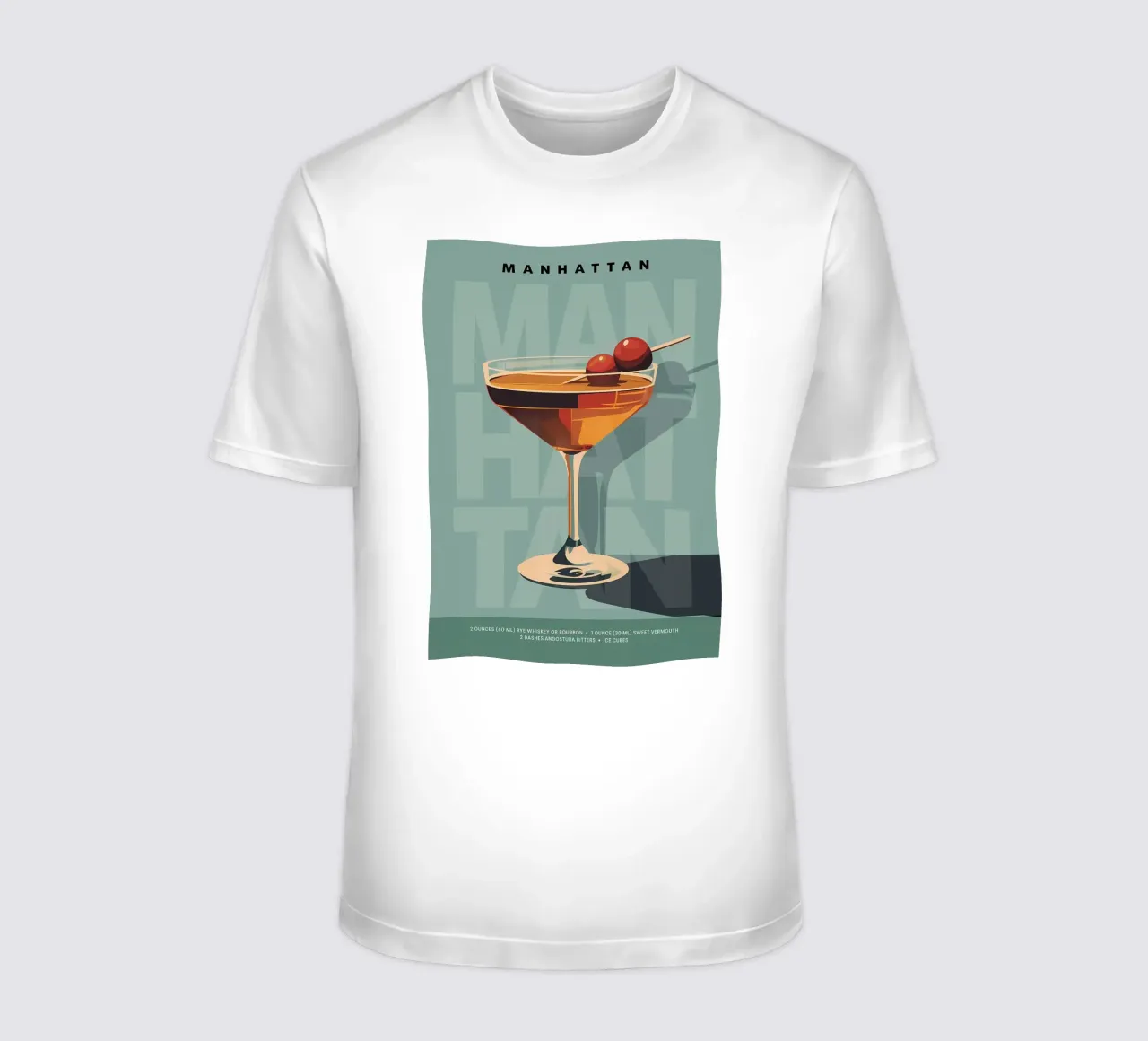 Manhattan classica t-shirt da kakaka