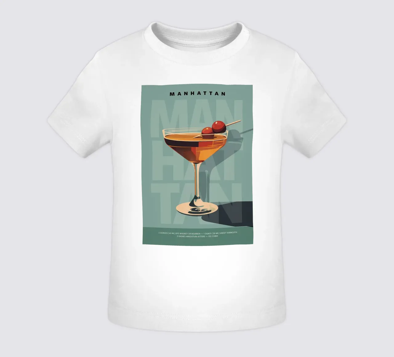 Manhattan classica maglietta neonato da kakaka