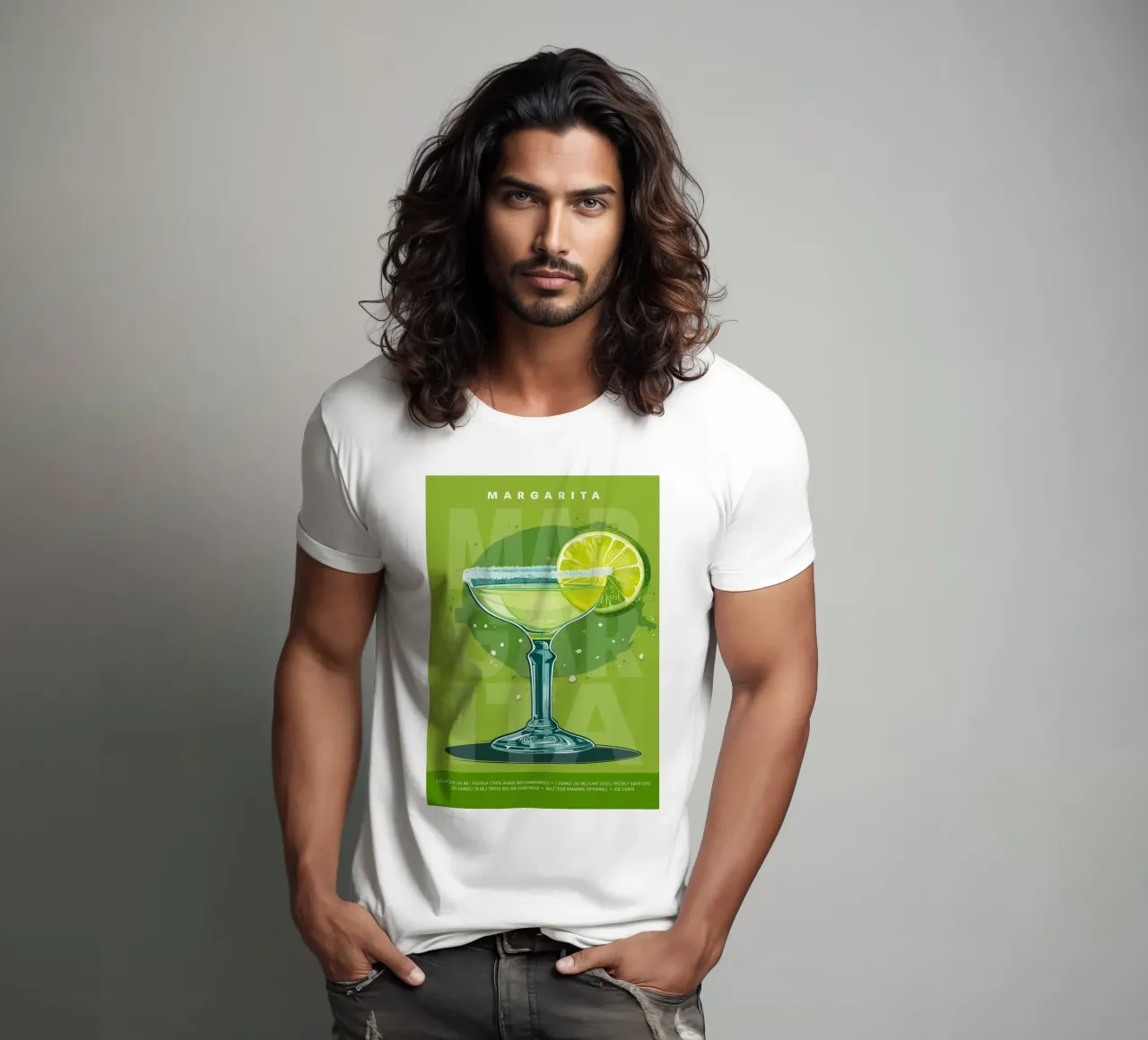 Margarita classico t-shirt da kakaka