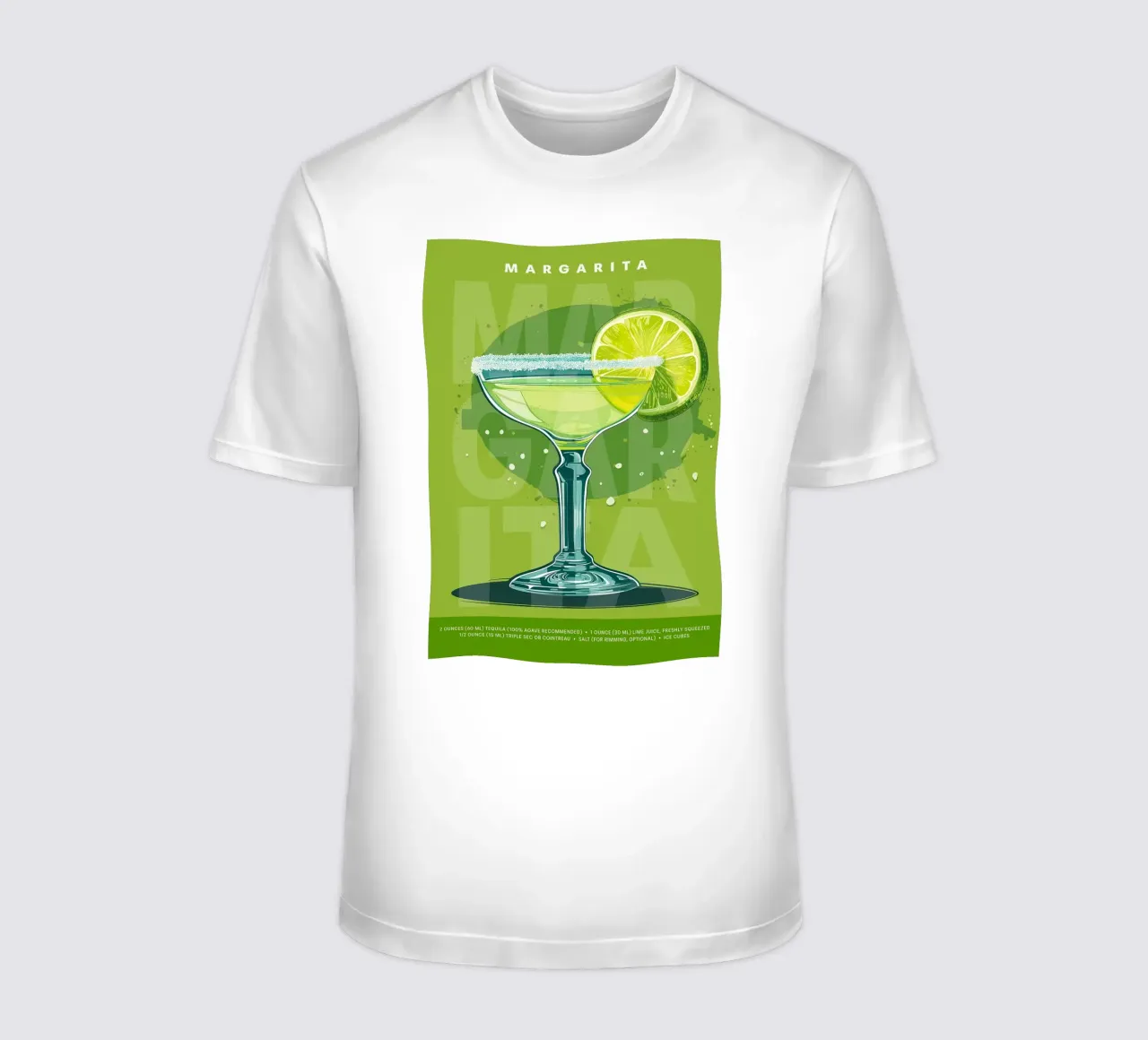 Margarita classico t-shirt da kakaka