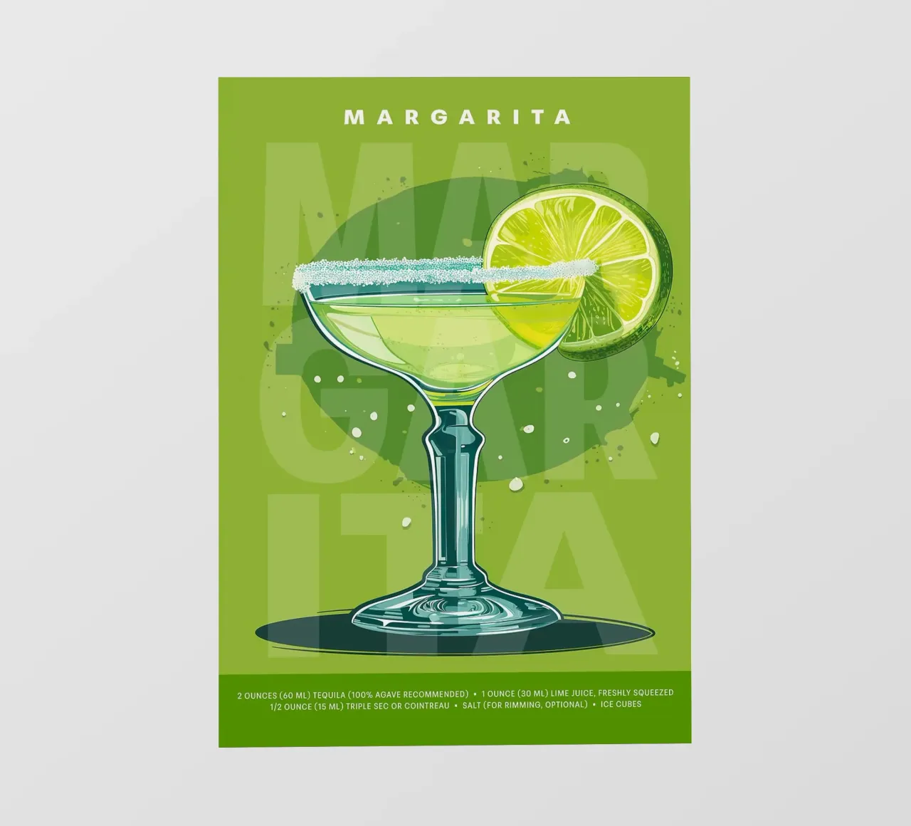 Margarita classico telo in pvc da kakaka