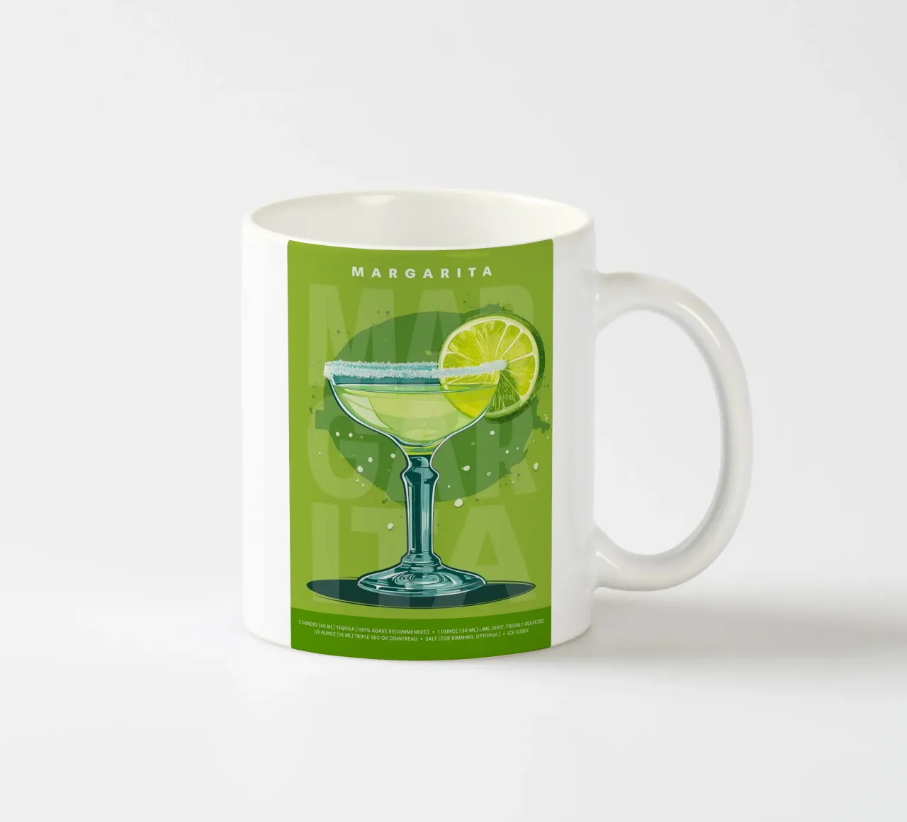 Margarita classico tazza in ceramica da kakaka