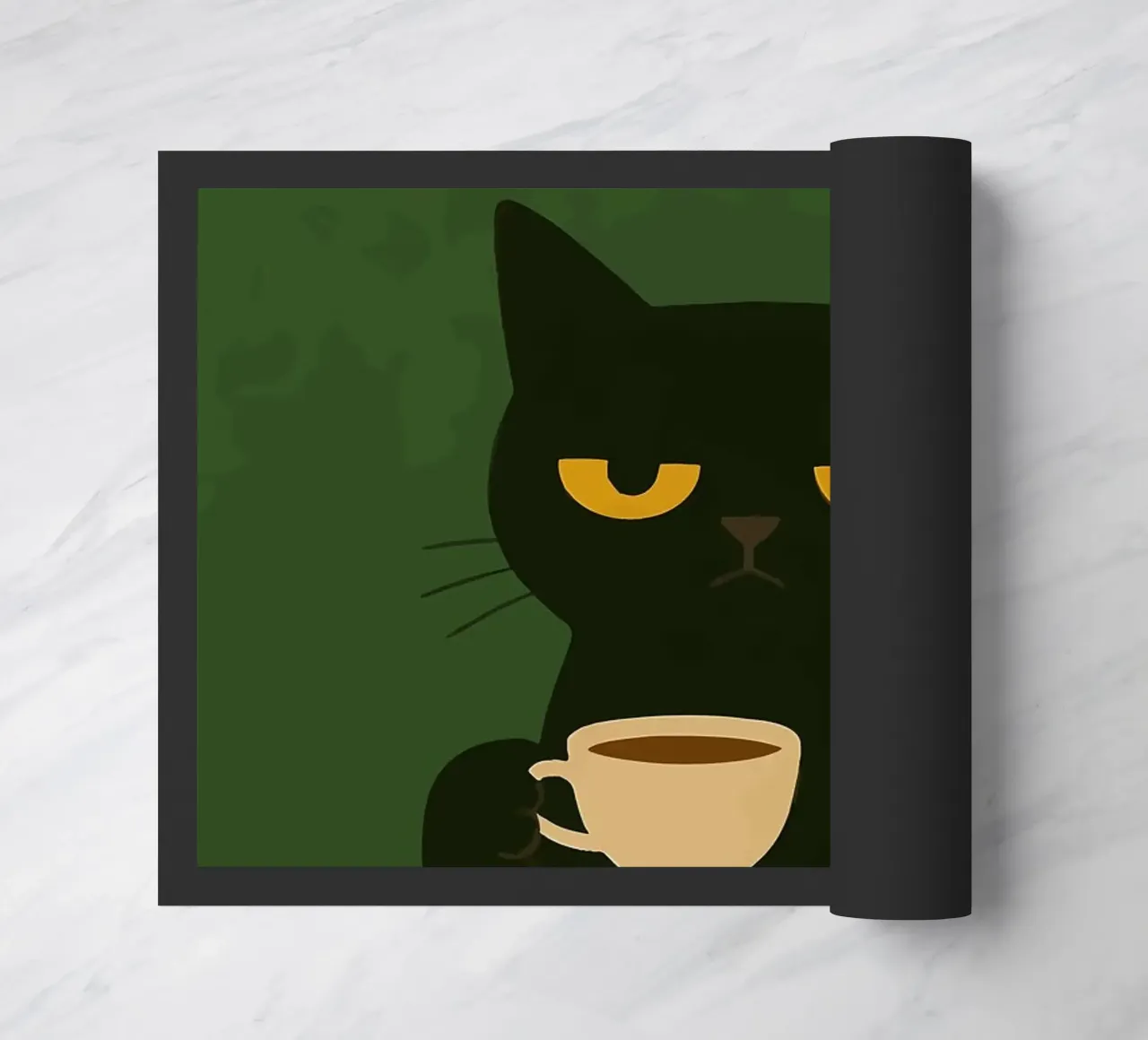 More Espresso Less Depresso Cat zerbino da kakaka