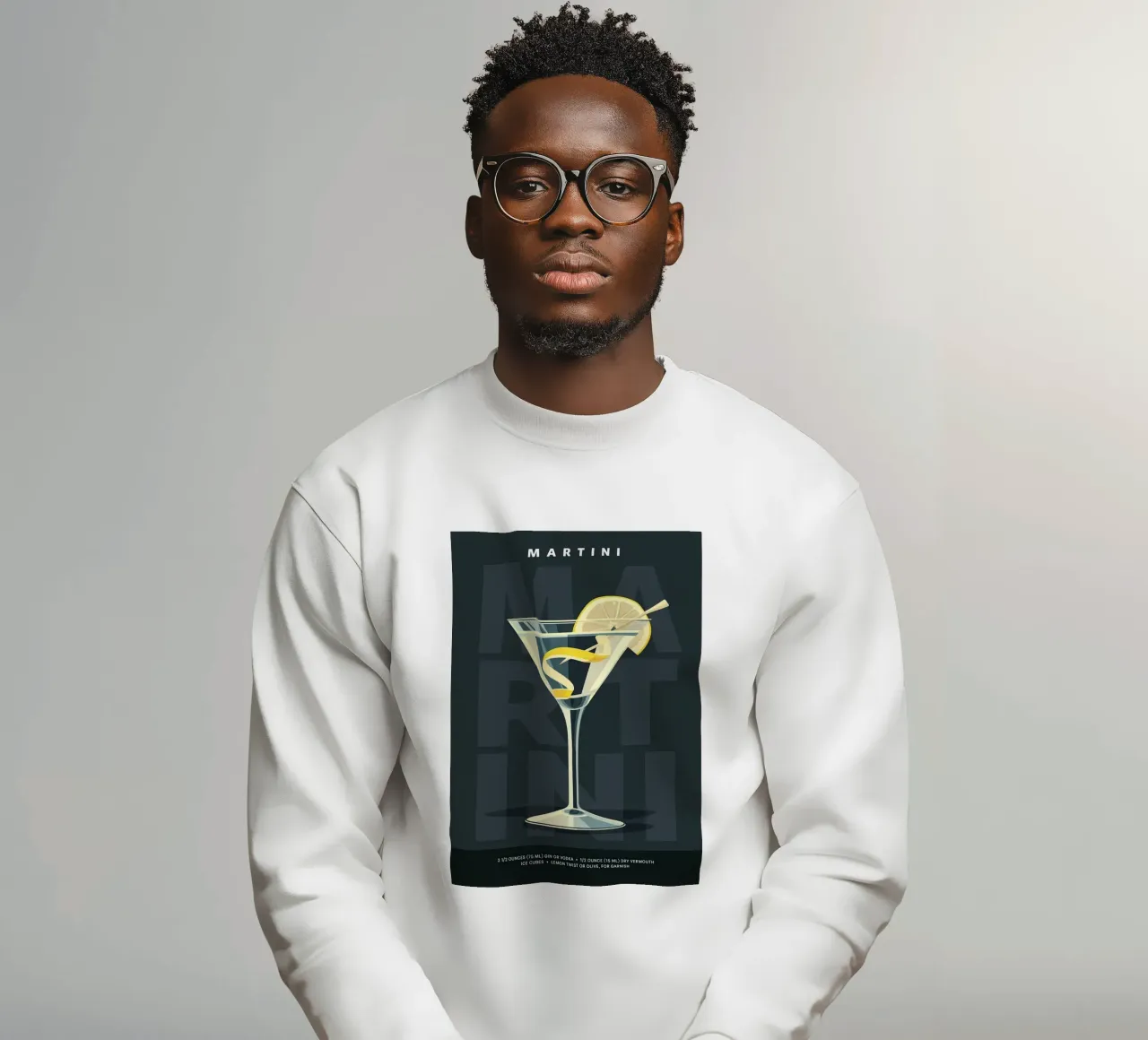Martini classico felpa da kakaka