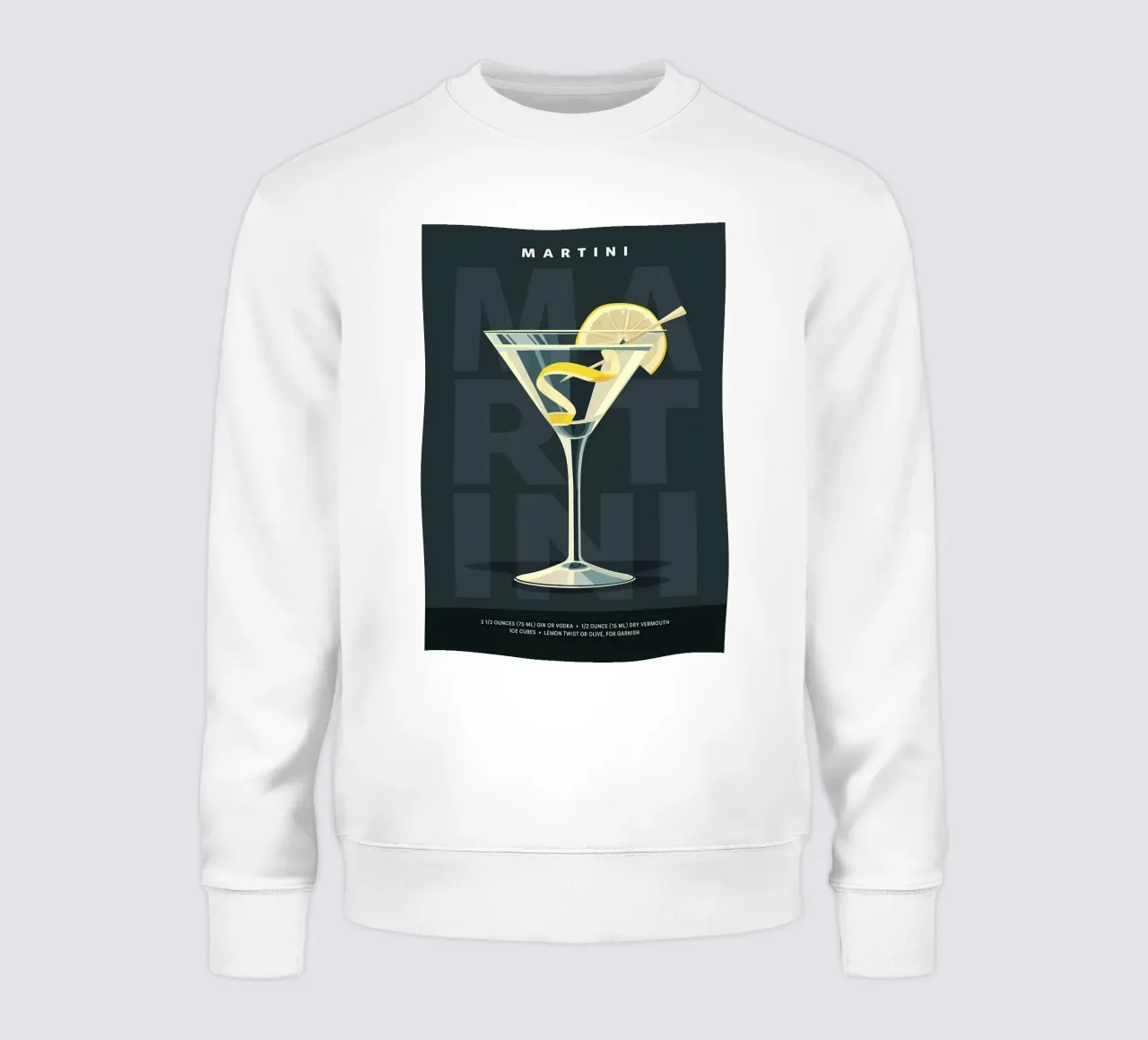 Martini classico felpa da kakaka
