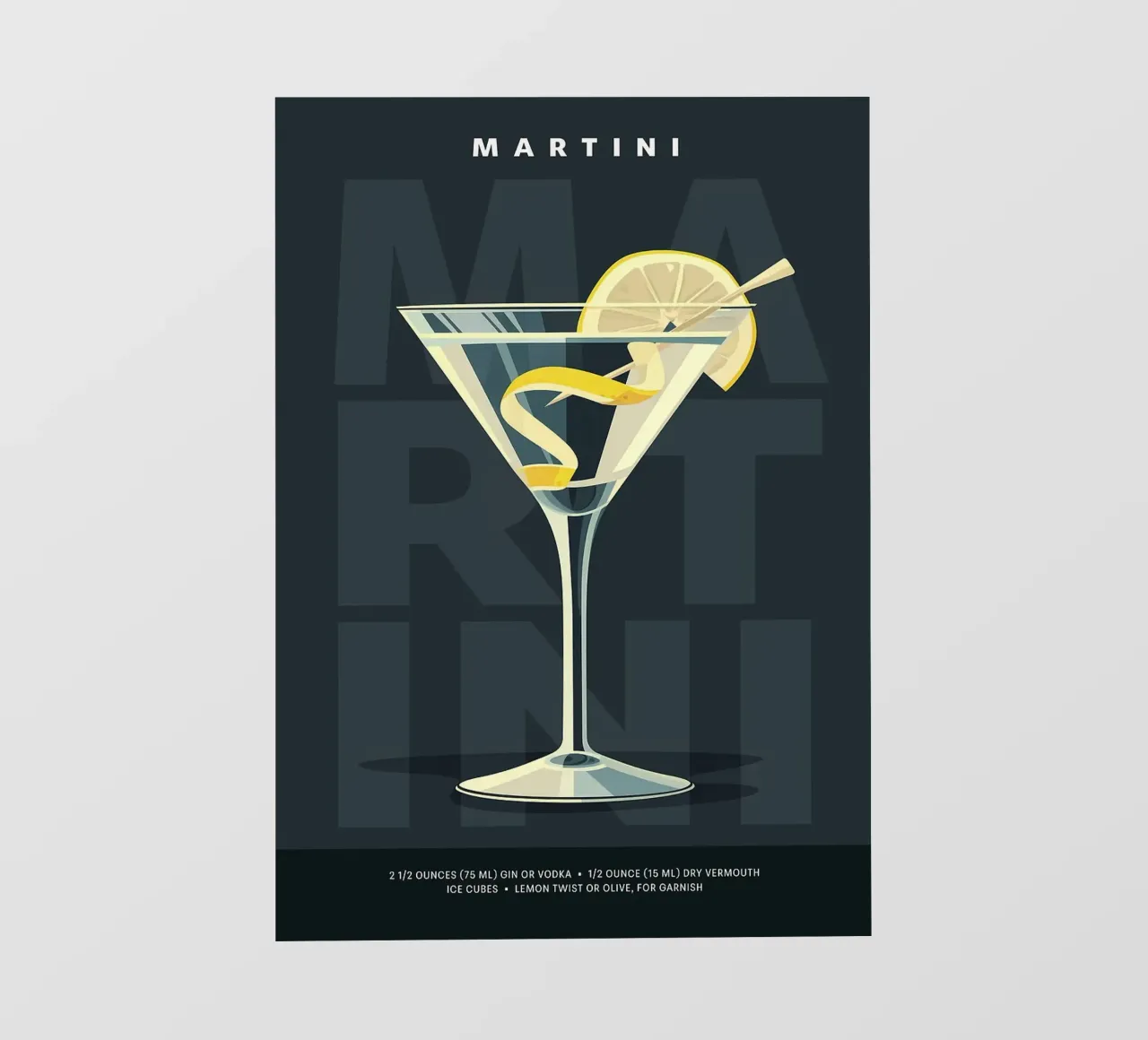 Martini classico telo in pvc da kakaka