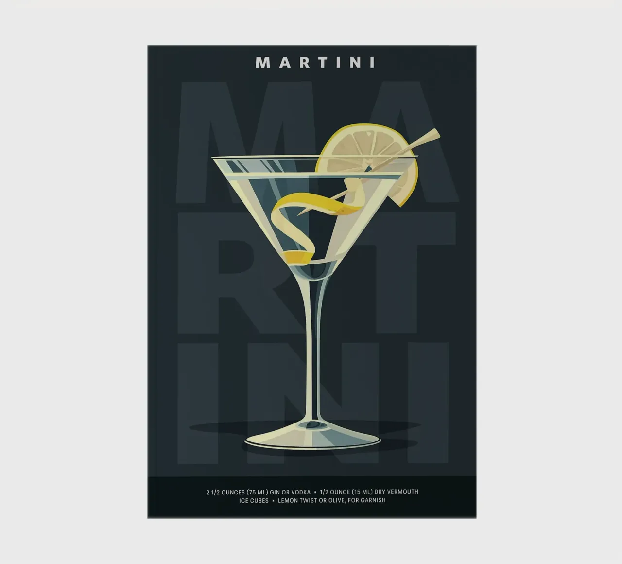 Martini classico diario da kakaka