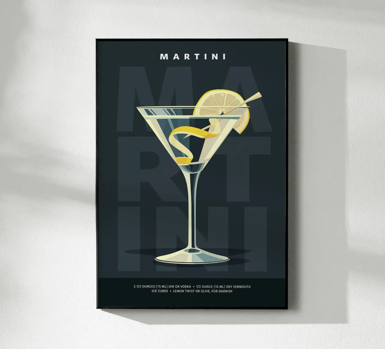 Martini classico plexiglass da kakaka