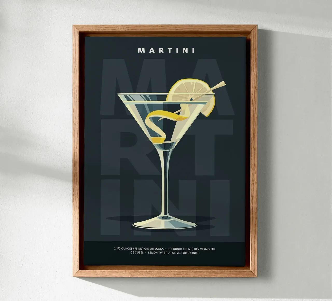 Martini classico tela da kakaka