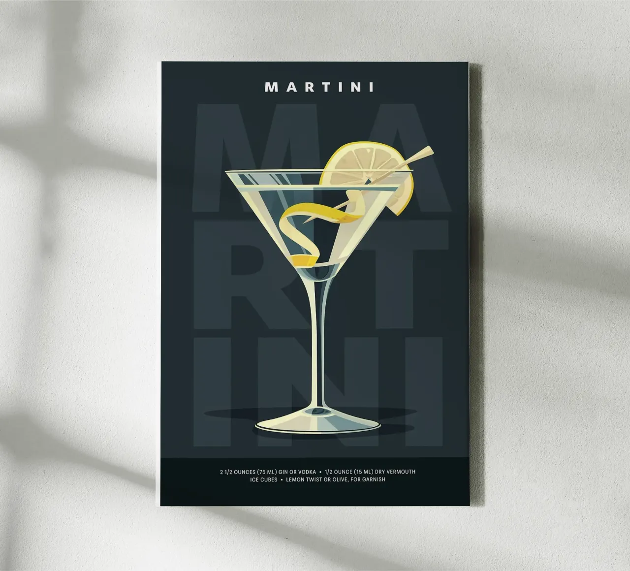 Martini classico tela da kakaka