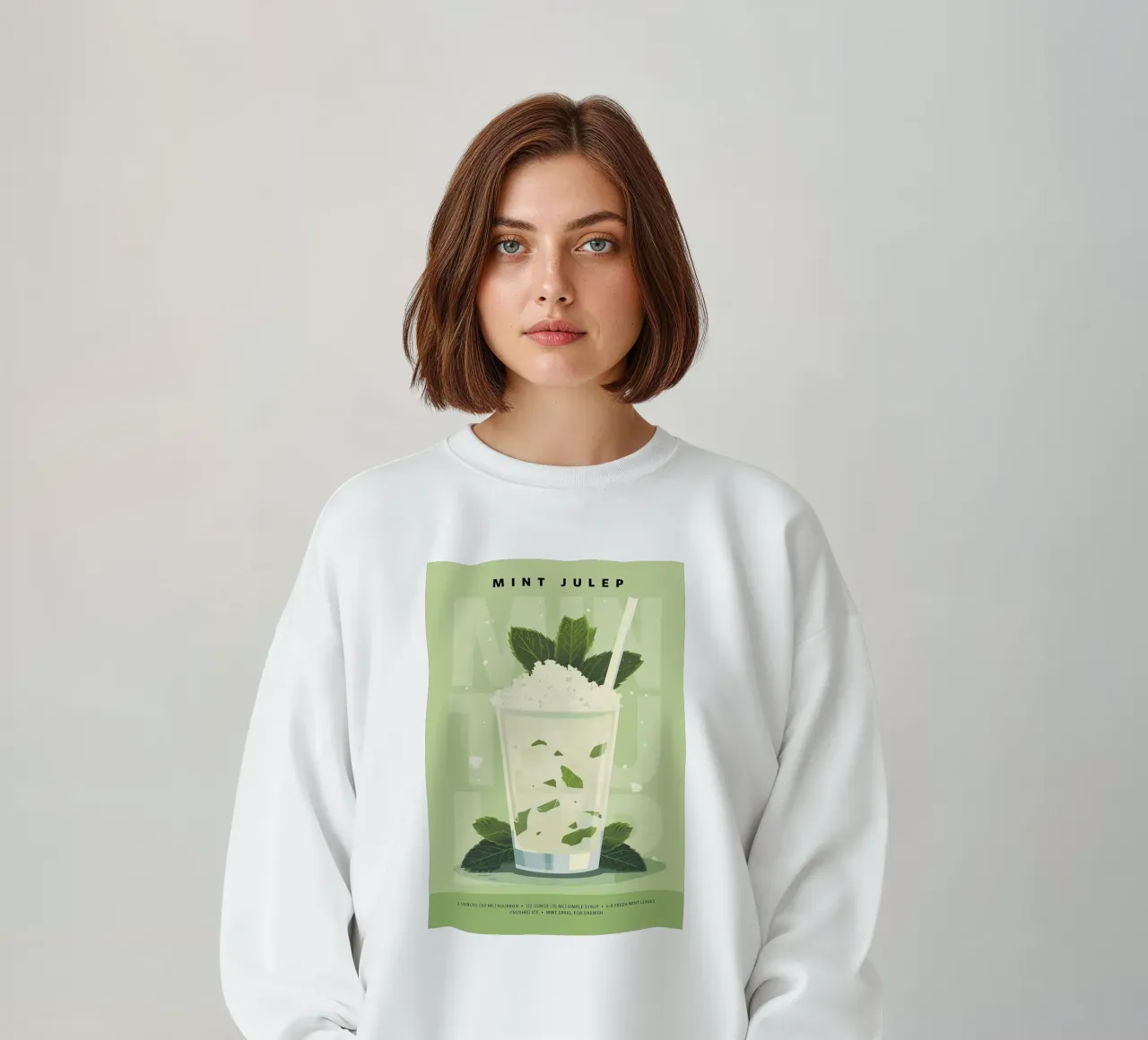 Classico Julep alla menta felpa da kakaka