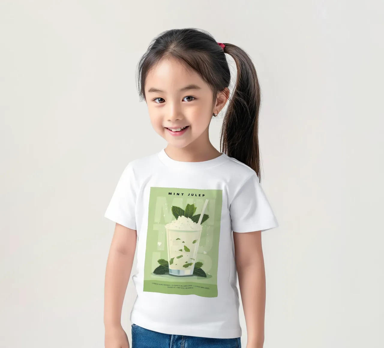 Classico Julep alla menta t-shirt bambini da kakaka