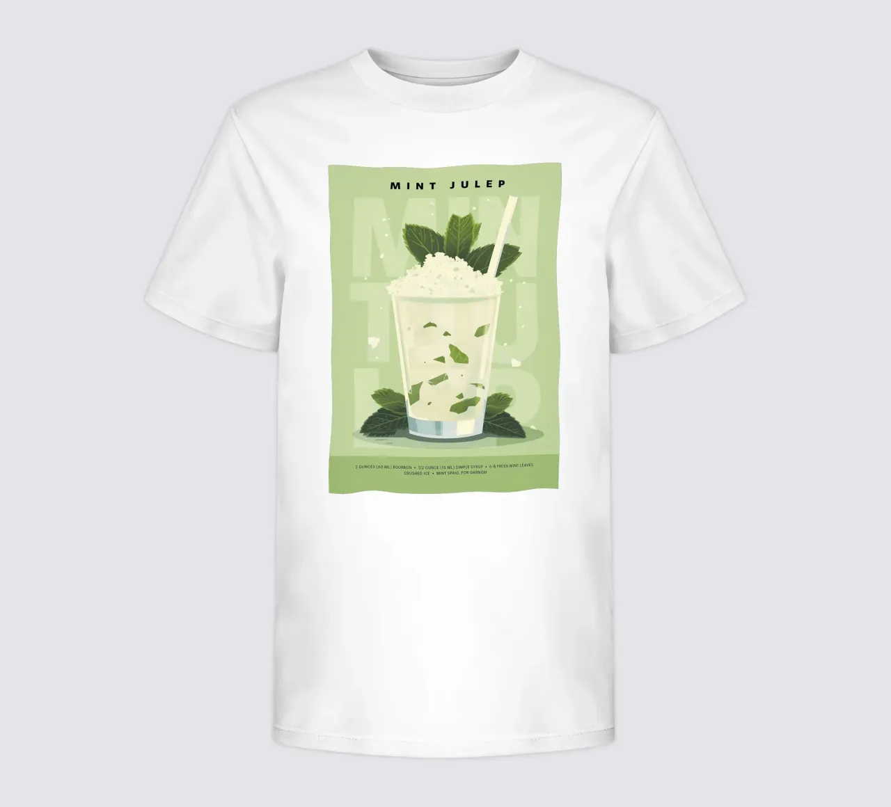 Classico Julep alla menta t-shirt bambini da kakaka
