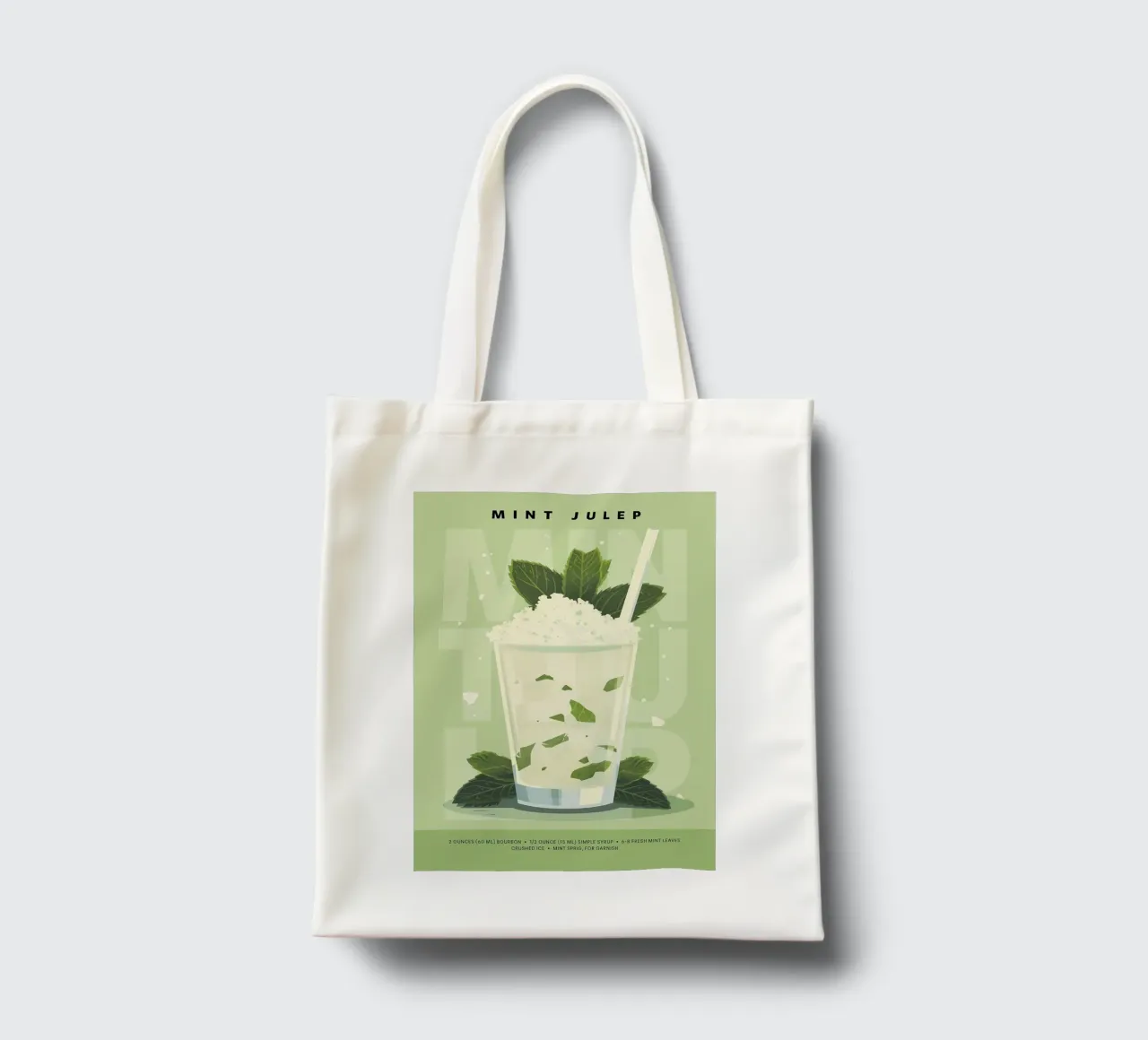 Classico Julep alla menta borsa in juta da kakaka