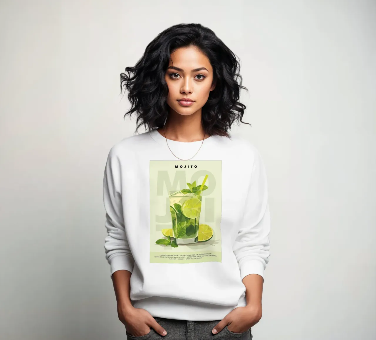 Klassischer Mojito Sweatshirt von kakaka