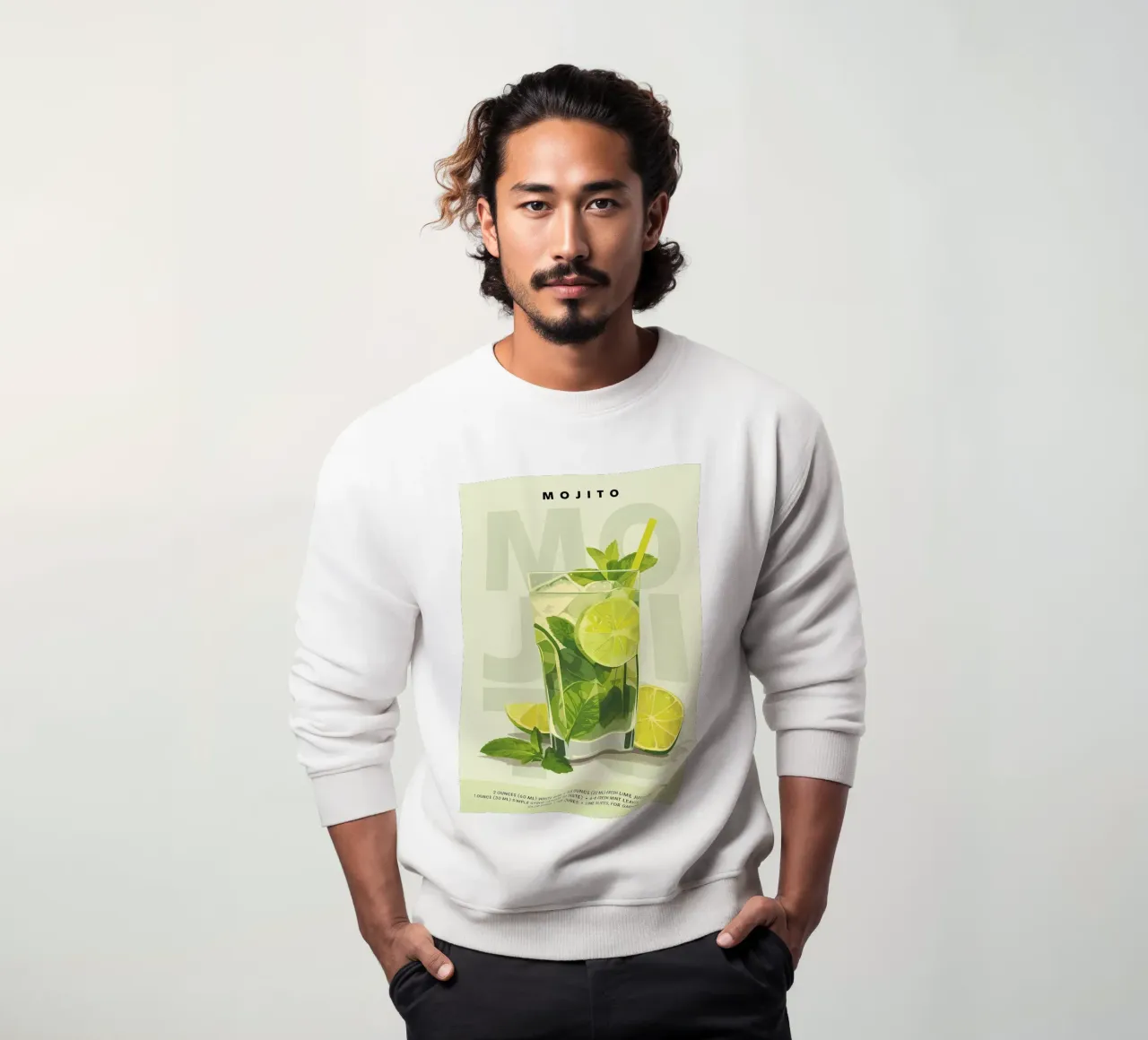 Klassischer Mojito Sweatshirt von kakaka
