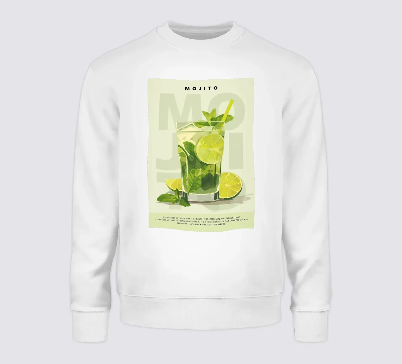 Klassischer Mojito Sweatshirt von kakaka