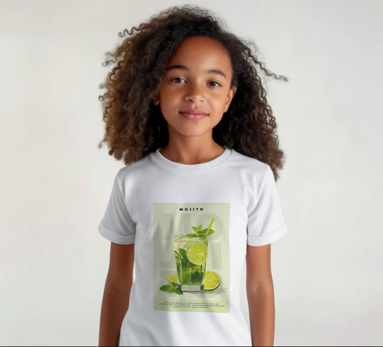 Mojito classico t-shirt bambini da kakaka