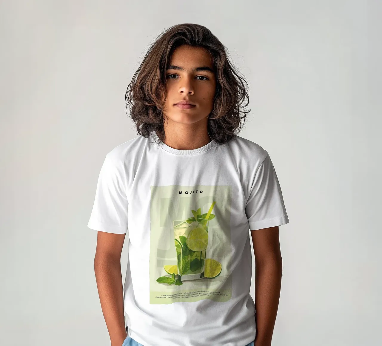 Mojito classico t-shirt bambini da kakaka