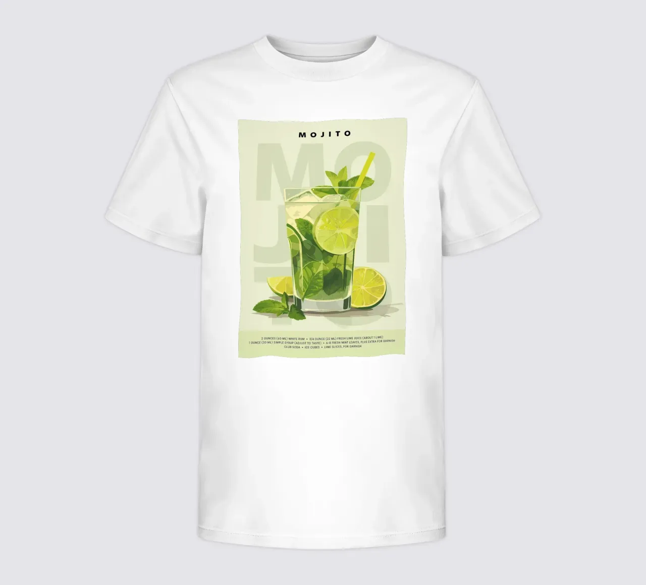 Mojito classico t-shirt bambini da kakaka