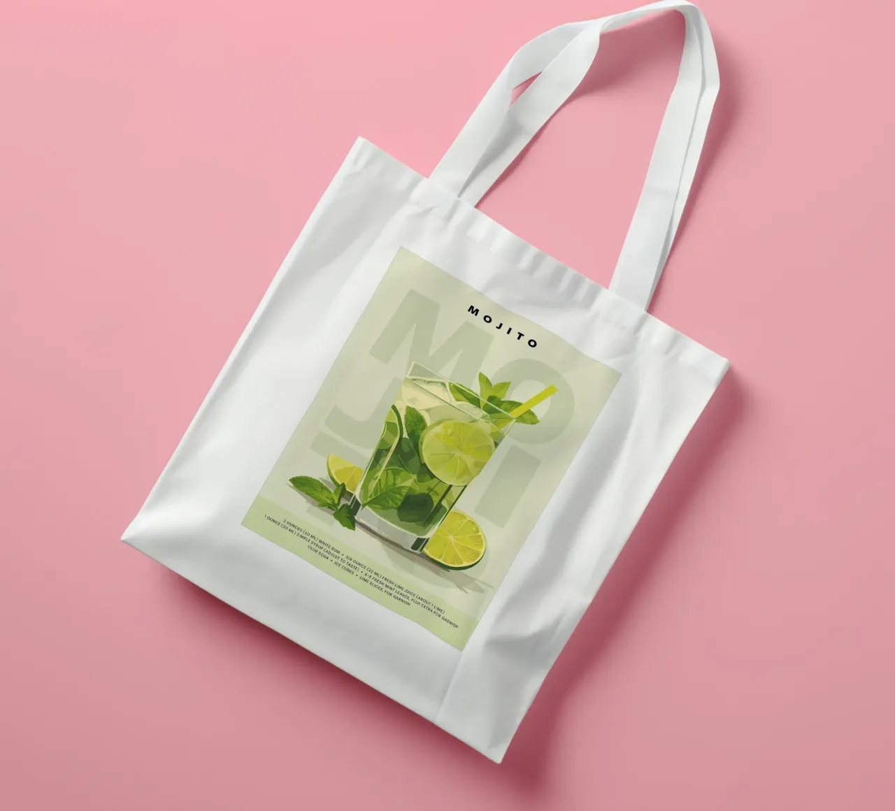 Mojito classico borsa in juta da kakaka