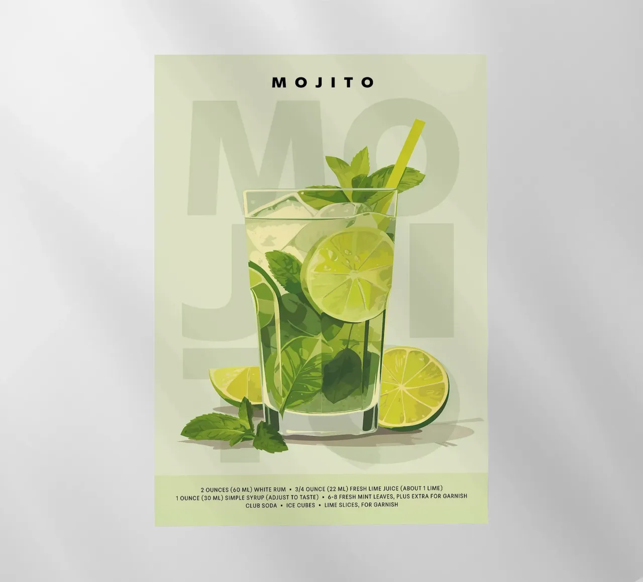 Mojito classico pellicola backlit da kakaka