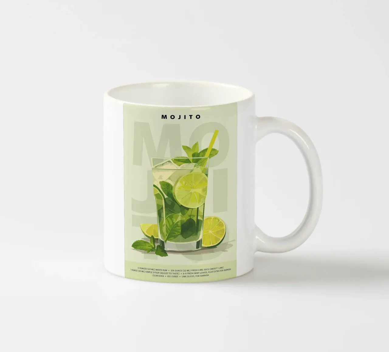 Mojito classico tazza in ceramica da kakaka