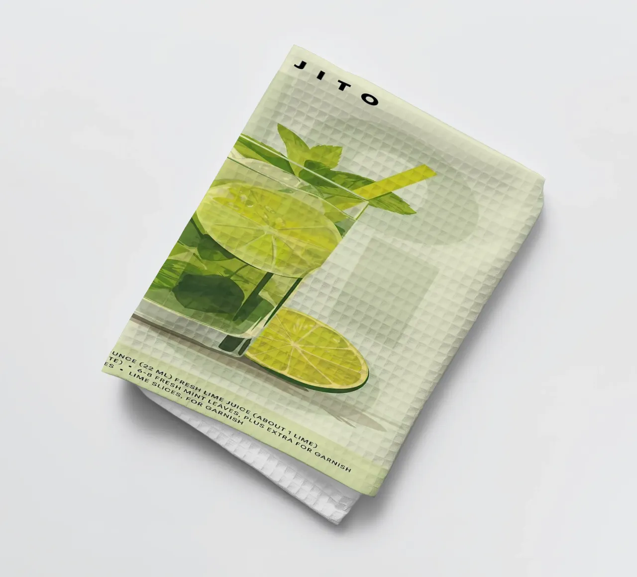 Mojito classico canovaccio da cucina da kakaka