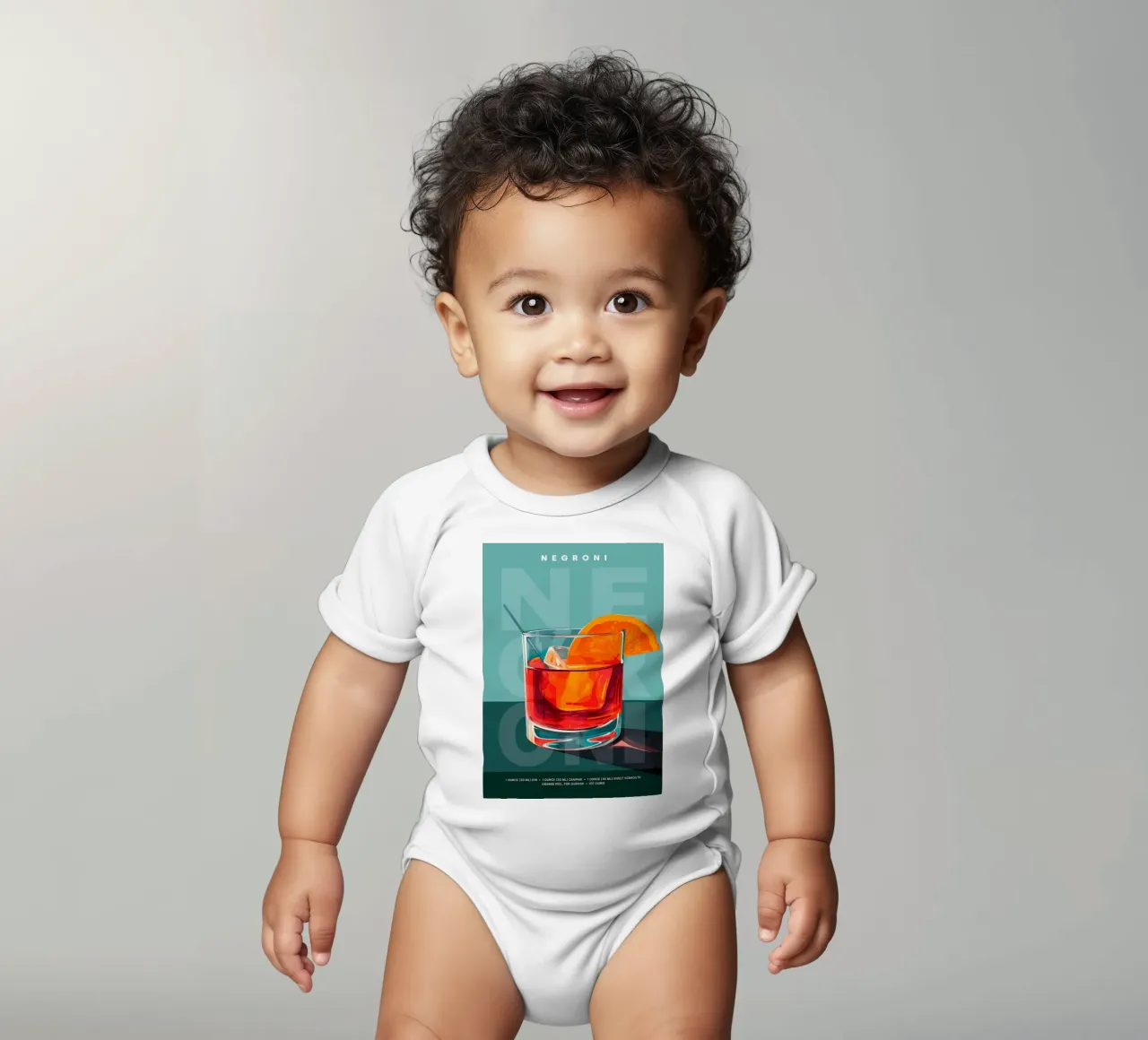 Negroni classico body neonato maniche corte da kakaka