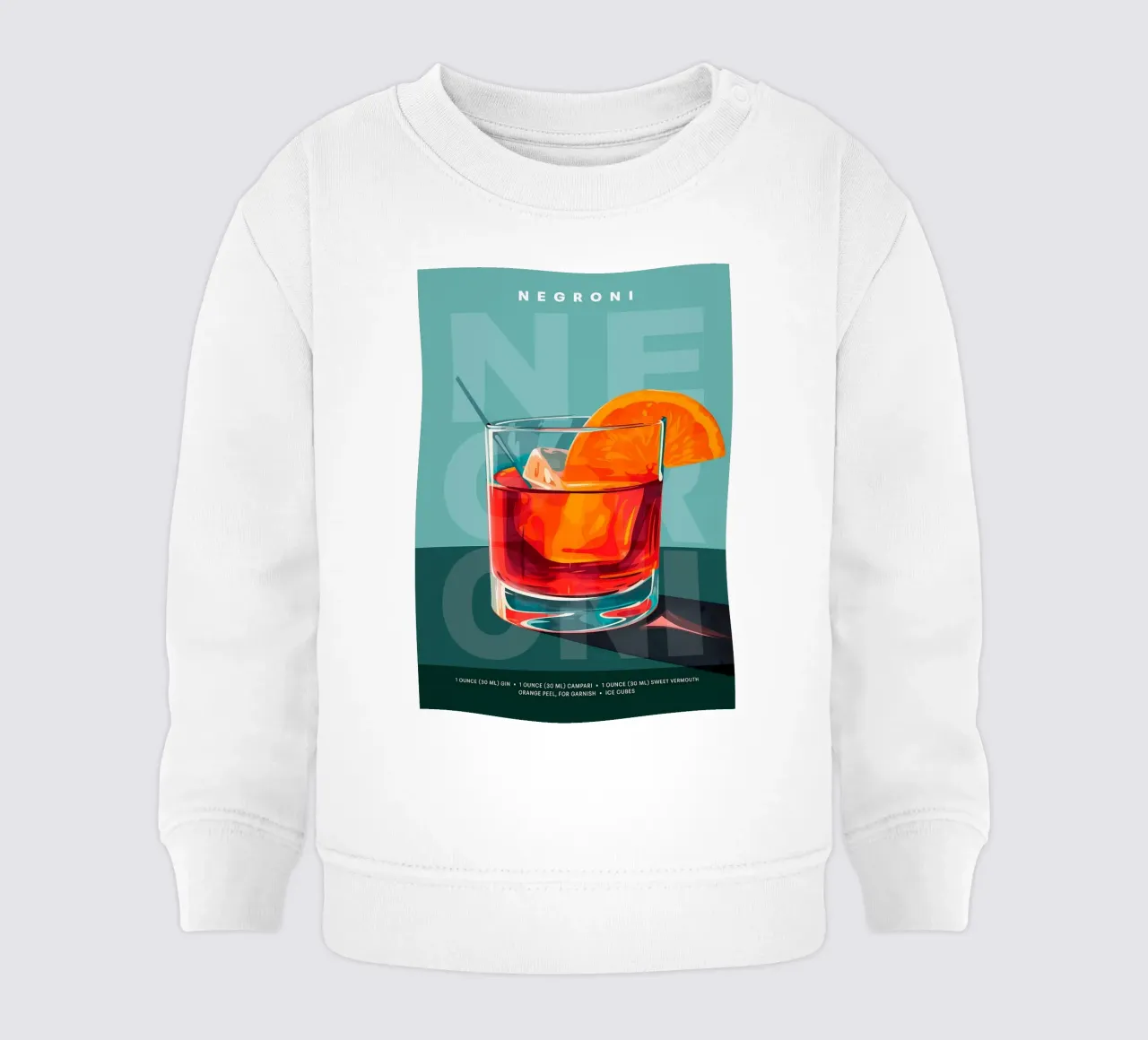 Negroni classico felpa neonato da kakaka