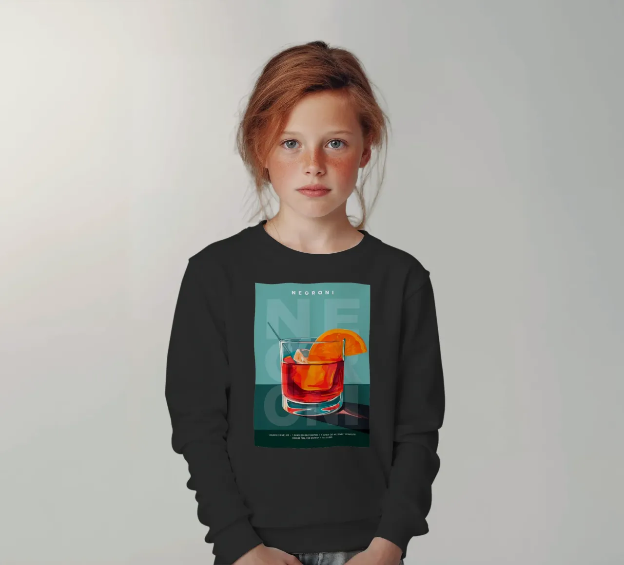 Klassischer Negroni Kinder Sweatshirt von kakaka