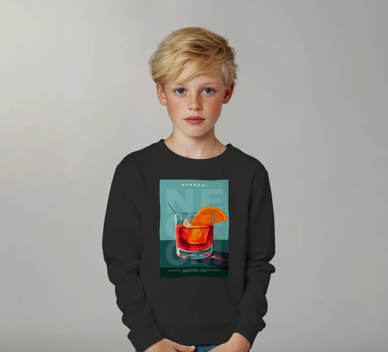 Klassischer Negroni Kinder Sweatshirt von kakaka