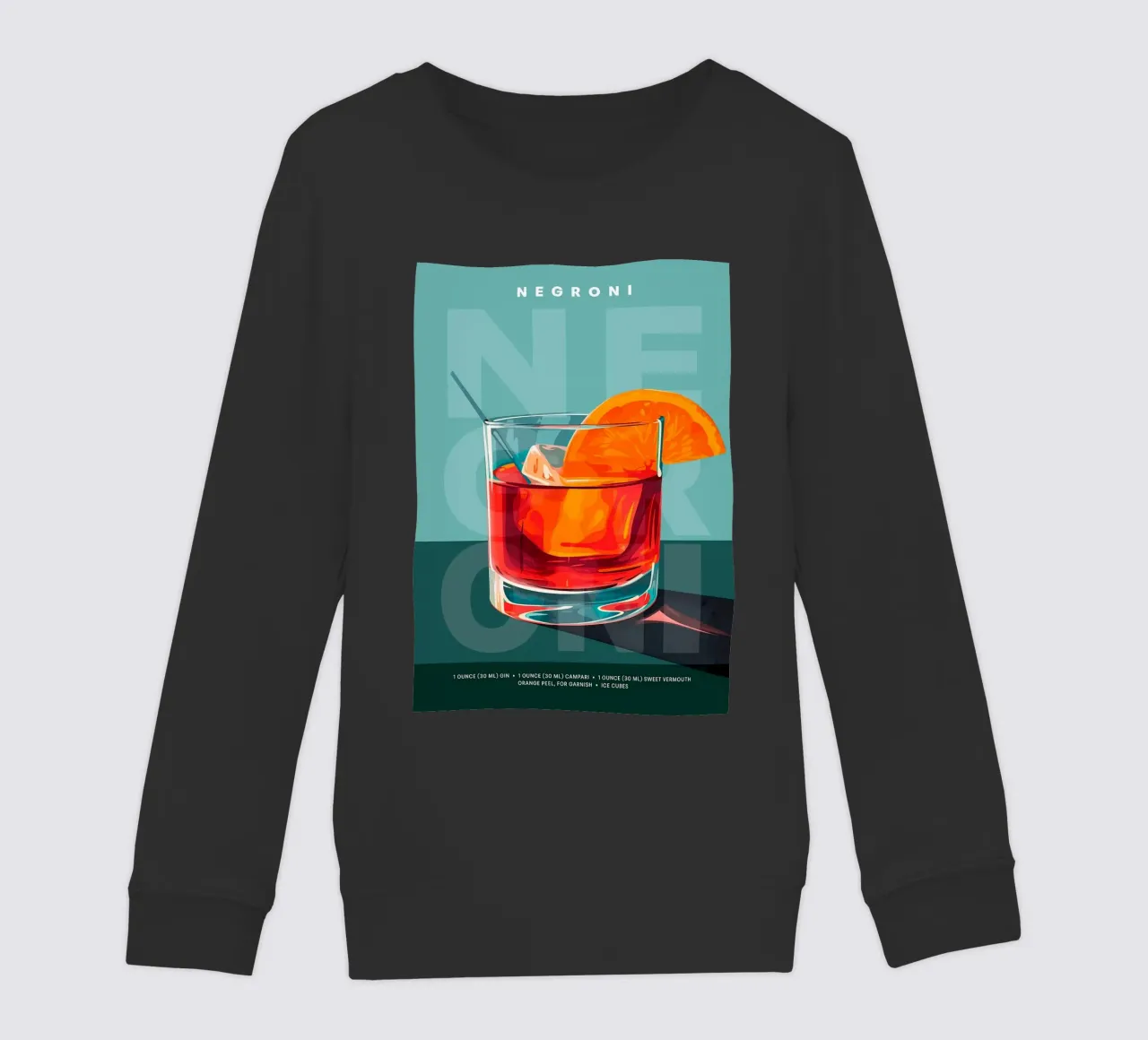 Klassischer Negroni Kinder Sweatshirt von kakaka